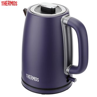膳魔师（THERMOS）  1.7L电水壶电热水壶烧水壶 双层防烫暖水壶家用电器电开水壶EHA-1328A-PB紫色