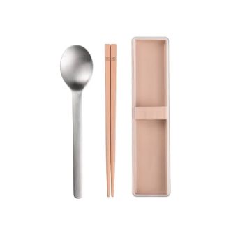 双立人（ZWILLING）  便携餐具2件套（粉）39181-004