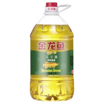 金龙鱼  精炼一级大豆油 5L*4 整箱装 非转基因