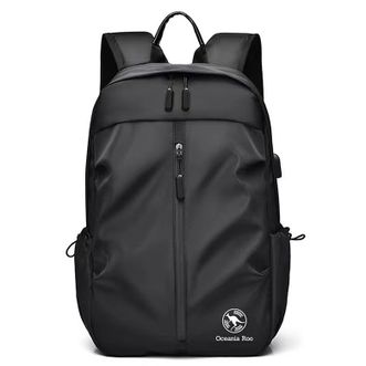 大洋洲.袋鼠（OCEANIA ROO）  轻商务潮搭双肩包黑色 DS-301