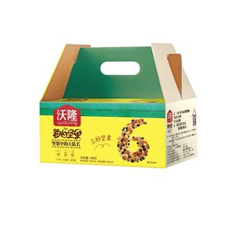 沃隆（wolong）  每日坚果A&B家庭分享装750g 小包装混合干果仁孕妇营养零食