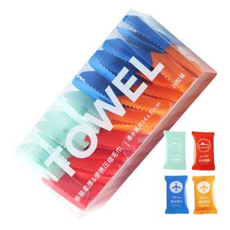 百家好世（BEKAHOS)  一次性压缩毛巾2盒装共28粒(14粒*2盒)