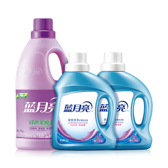 蓝月亮  洗衣液1kg*2瓶+柔顺剂2kg*1瓶 共8斤 家庭装