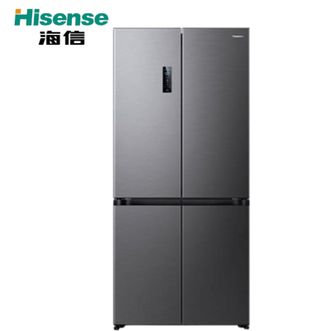 海信/Hisense  大薄荷508L十字门冰箱双系统嵌入大容量一级能效主动除菌净味风冷灰色  BCD-508S3CZKQD