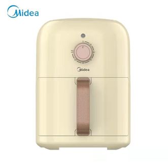 美的（Midea）空气炸锅家用大容量无油低脂不粘抽拉式电炸锅薯条机 AKZ3001 3L