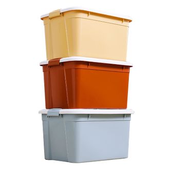 禧天龙Citylong塑料收纳储物整理箱大号环保加厚材质3个装 x-6131