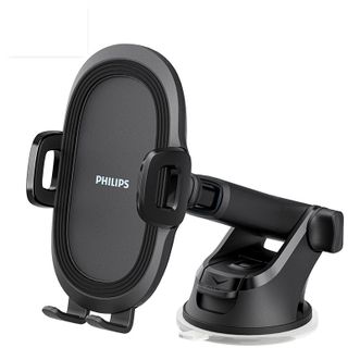 飞利浦（PHILIPS） 车载手机支架 汽车出风口导航支架车内仪表台吸盘式前挡固定器 2309