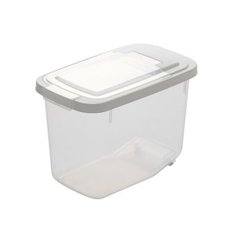 茶花（CHAHUA）  米纳翻盖米桶厨房防尘防潮密封储米箱大米收纳箱 单个米桶S小号款