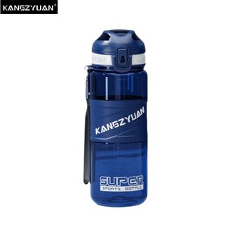 康知缘/KANGZYUAN  户外运动水杯 男女骑行泡茶茶水分离大容量茶杯 蓝色 700ml