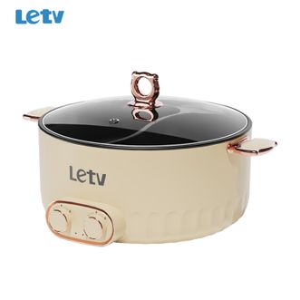 乐视/Letv  鸳鸯锅 速沸电火锅多用途锅 电煮锅多功能锅分体式家用电热锅涮肉锅火锅锅具