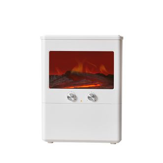 立时/olayks.   壁炉氛围灯加湿器仿真火焰加湿器 轻音卧室客厅大喷雾