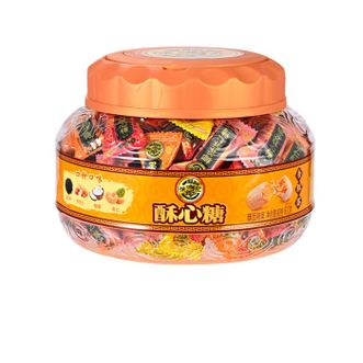 徐福记  酥心糖混合装    酥心糖桶600g约64颗