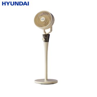 HYUNDAI  韩国空气循环电风扇FLD-01JX【机械款】 落地扇立式家用宿舍客厅卧室大风量摇头定时智能语音遥控净化风扇