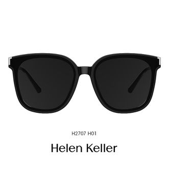 海伦凯勒（Helen Keller）  时尚墨镜 H2707H01 全色灰(偏光)镜片