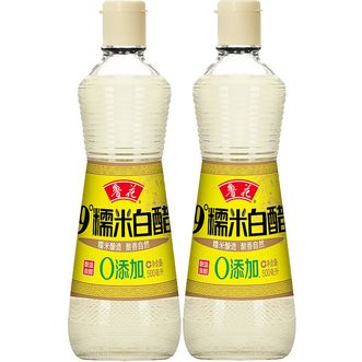 鲁花  9°糯米白醋500ml*2瓶