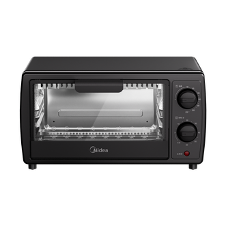 美的/Midea  电烤箱10升家用迷你多功能小型烤炉烤箱烘焙烤蛋挞 60-230℃调温 机械操控易操作