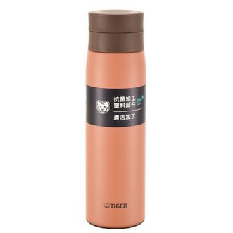 虎牌/Tiger  不锈钢保温杯便携 MCY-K050 橙色DST 500ml