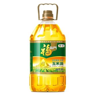 福临门  黄金产地玉米油  非转基因压榨食用油  5L大桶装  新旧包装随机发