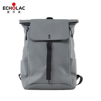 爱可乐（Echolac）  双肩背包灰蓝色电脑包防泼水运动手提包CKP2511-T