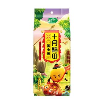 十月稻田  清香四溢粘糯润口小米400g*2袋