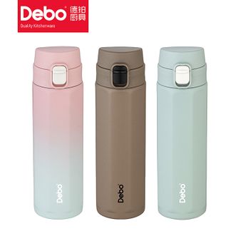 Debo  德铂尤德尔316不锈钢保温杯八角菱形保温杯弹跳杯水杯茶杯 DEP-887