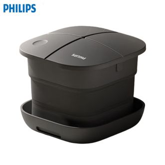 飞利浦/Philips  足浴桶PPM5107F 折叠泡脚桶UV紫外线杀菌加热控温全自动按摩恒温泡洗足浴盆送男女友父母生日礼物