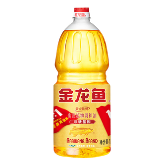 金龙鱼  非转基因黄金比例调和油1.8L 食用油