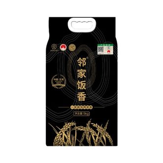 邻家饭香  龙凤山核心产区五常大米稻花香2号5kg/袋