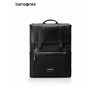 新秀丽/Samsonite  CHIRON系列双肩包抗菌背包翻盖设计商务旅行通勤包 NU4*09011