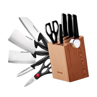 苏泊尔(SUPOR)   尖峰系列刀具七件套/TK1520Q 刀具套装 套刀
