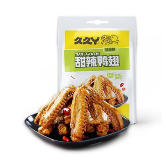 久久丫 甜辣鸭翅102g*2袋 久久丫 甜辣鸭翅102g*2袋