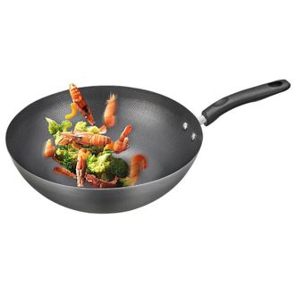 苏泊尔（SUPOR）  炒锅  34cm臻火蜂窝铁锅  家用通用炒菜锅  VC34RF02