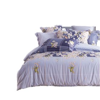 多喜爱/Dohia 全棉优选抗菌纯棉四件套床上套件双人被套床单枕套清晨暮光适用1.5/1.8米/2米床 多喜爱/Dohia 全棉优选抗菌纯棉四件套床上套件双人被套床单枕套清晨暮光适用1.5/1.8米/2米床