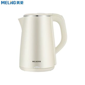 美菱/MELNG  电热水壶304不锈钢1.8L容量双层防烫MH-P1822