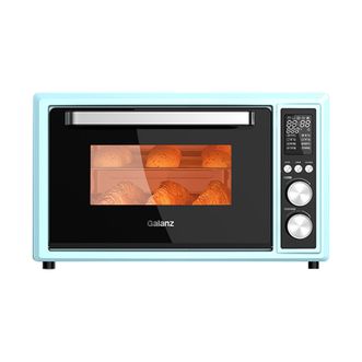 格兰仕（Galanz）电烤箱 空气炸上下独立控温轻食家用高颜值便多功能烤箱TQH-KZ32B 蓝色