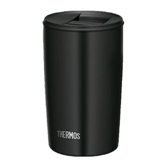 膳魔师（THERMOS）  咖啡杯415ml  TCDP-400  黑/白 415ml  304不锈钢简约便携水杯子