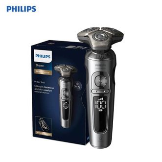 飞利浦/Philips  剃须刀 SP9871【永恒银色】普通装 整机荷兰进口电动剃胡刀刮胡刀胡须刀生日礼物送男友送长辈 奢享9系