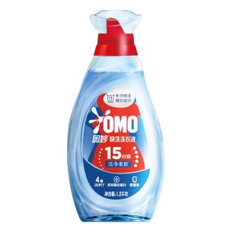 奥妙  快洗洗衣液洁净柔软持久留香抑味低泡香氛洗衣液1.2KG