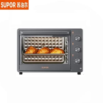 苏泊尔（SUPOR）  电烤箱OJ30A803 家用炸烤大容量30L 多功能上下加热定时旋钮操作烘焙专用多层烤位