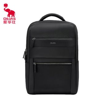 爱华仕/Oiwas  都市风范系列背包大容量电脑包多功能笔记本双肩包通勤商务旅行包OCB5006