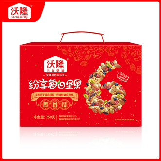 沃隆  每日坚果纷享款750g坚果礼盒