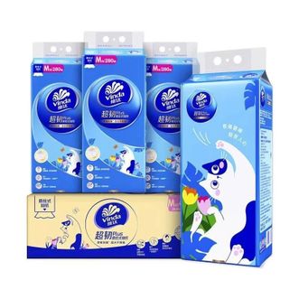 维达  超韧280抽3层x4 悬挂式抽纸 V2589