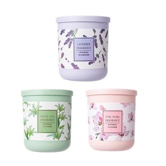 名创优品/MINISO  香薰膏*三瓶（山谷百合+薰衣草+粉红花语）