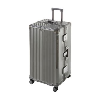 洛克兰/ROCKLAND  28寸抗压防刮耐磨铝框箱 坚韧耐用PC箱 CRX9004-28  流光白/暮色灰/摩卡棕/星瀚银