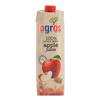 莱果仕  100%苹果汁饮料1L*3盒  希腊进口装纯果汁