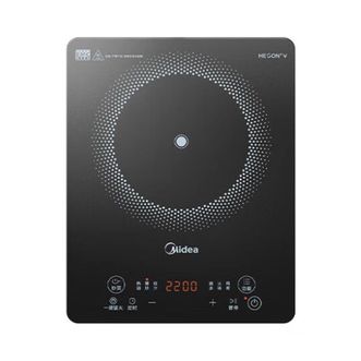 美的/Midea  电磁炉 2200W大功率猛火 微晶面板爆炒炒菜智能定时