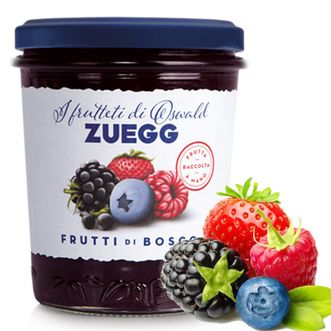 ZUEGG  德国进口 嘉丽果肉果酱 森林浆果混合果酱瓶装 面包搭档 320g