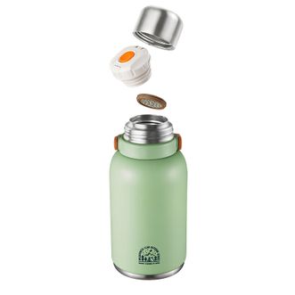 苏泊尔(SUPOR)   大容量保温杯女士随享水杯壶户外双饮杯高颜值大肚杯子KCV13AC10