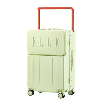 Elle  LOGO款运动行李箱 前开盖宽拉杆时尚旅行箱 20寸  ELDL1017