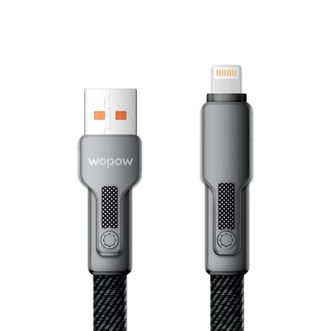 沃品/WOPOW  二拖二数据线 3A大电流快充充电线小巧便携 LC028